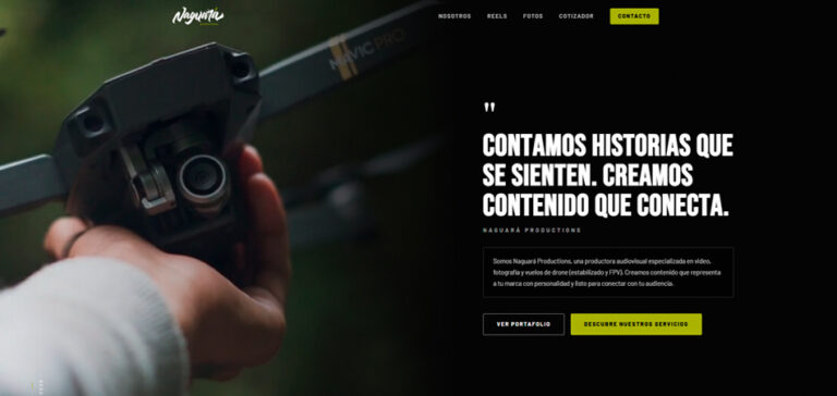 Narrativa de Marca — Web para Agencia Creativa